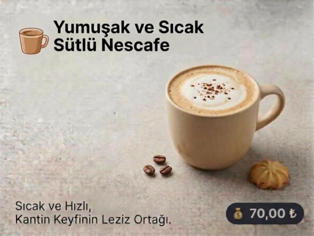 Sütlü Nescafe